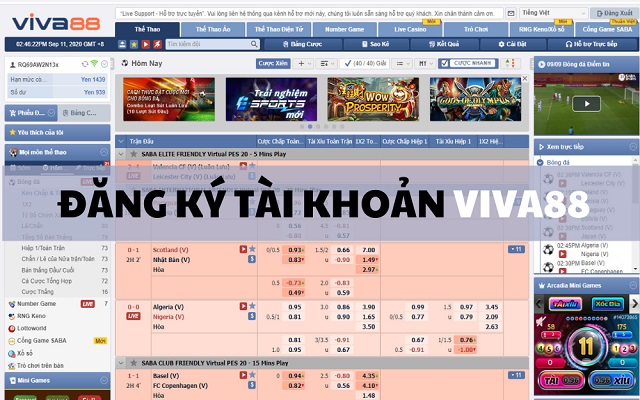 Viva88 đăng ký tài khoản viva88 trên linkbong88moinhat.io
